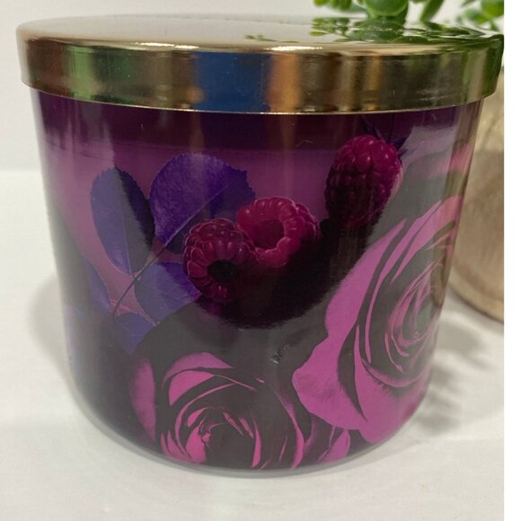 Bath & Body Works “Dark Kiss” NEW 3 Wick Candle - Picture 5 of 7